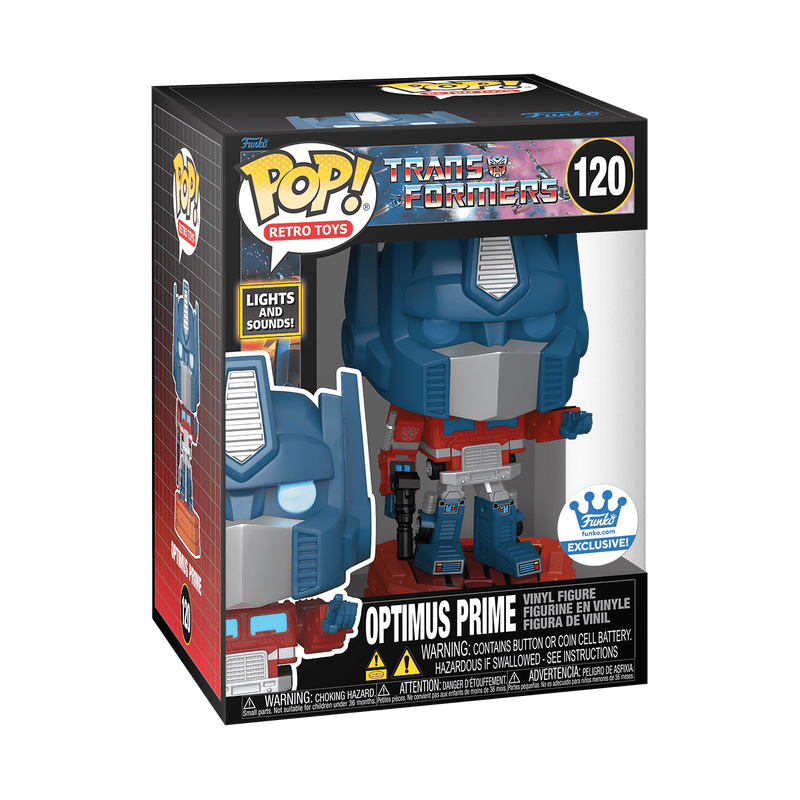 Transformers - Lights and Sounds Optimus Prime #120