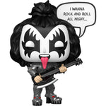 KISS The Demon Rock and Roll All Nite Pop! Sayings Funko Pop! Vinyl Figure #471