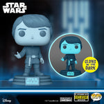 Star Wars: Return of the Jedi 40th Hologram Luke Glow-in-the-Dark Pop! EE Exclusive #615