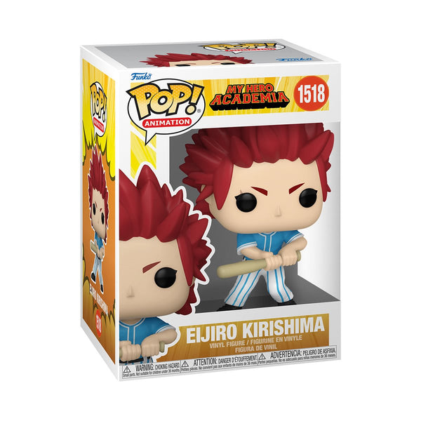 y Hero Academia: Hero League Baseball Eijiro Kirishima Funko Pop! Vinyl Figure #1518