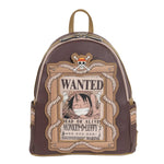 Loungefly-One Piece Wanted Dead or Alive Monkey D. Luffy Mini-Backpack - EE Exclusive