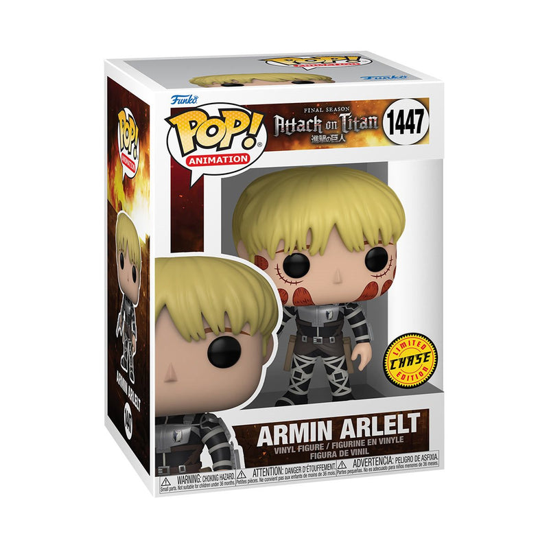 Attack on Titan Armin Arlert Funko Pop! (CHASE) Vinyl Figure #1447