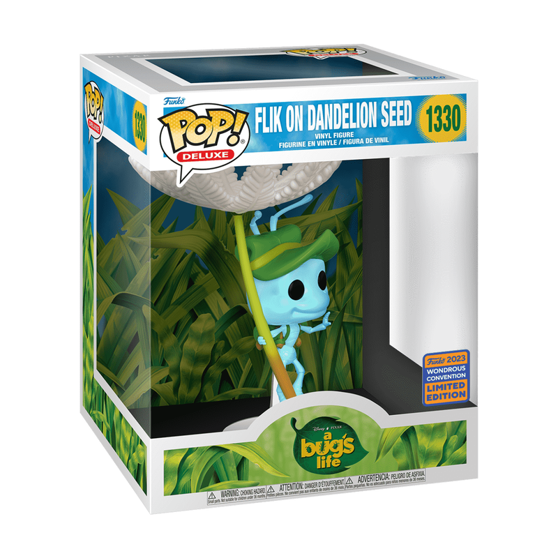 Pixar Pop! A Bug's Like - Deluxe Flik on Dandelion Seed #1330