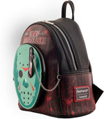 Loungefly Halloween: Friday the 13th Jason Cosplay Glow in the Dark Mini-Backpack