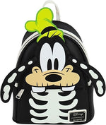 Loungefly- Goofy Skeleton Glow-In-The-Dark Cosplay Double Strap Shoulder Bag