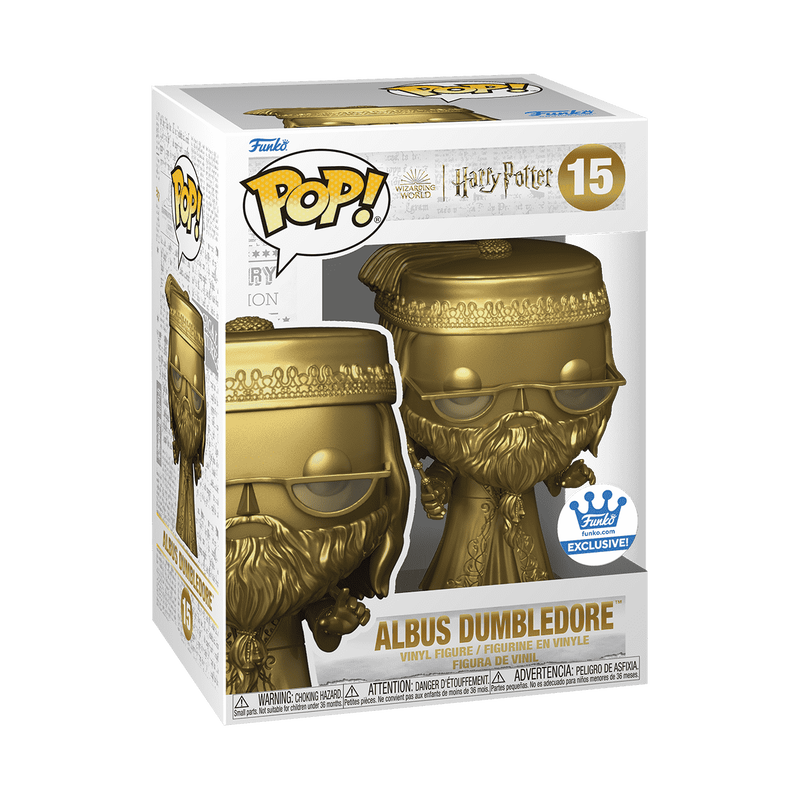 Harry Potter Limited Edition Hogwarts School of Witchcraft and Wizardry Albus Dumbledore Pop! #15