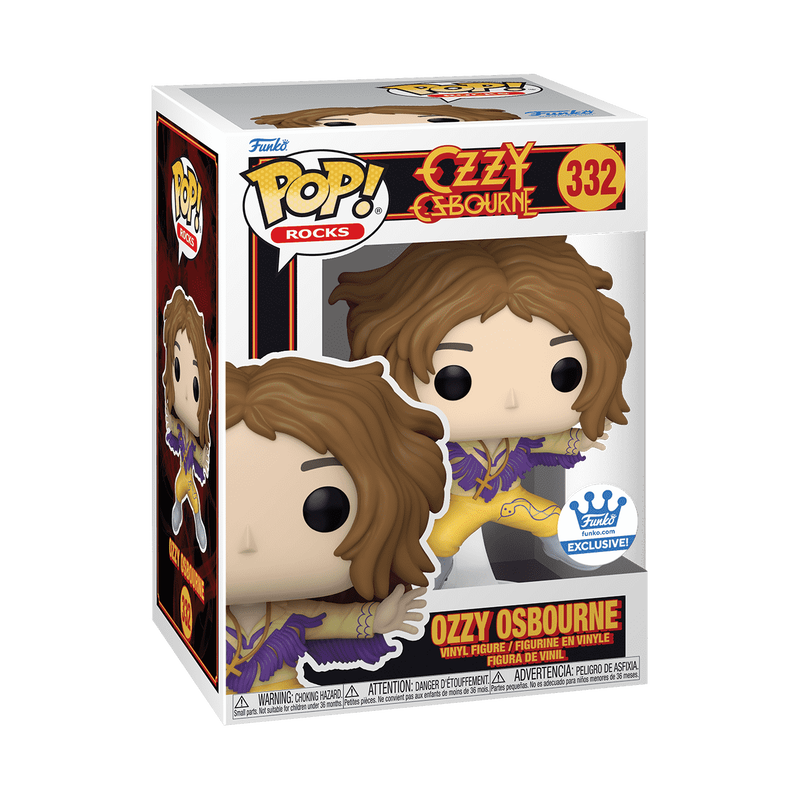 Ozzy Osbourne Pop! Ozzy Osbourne in Purple Fringe Outfit #332
