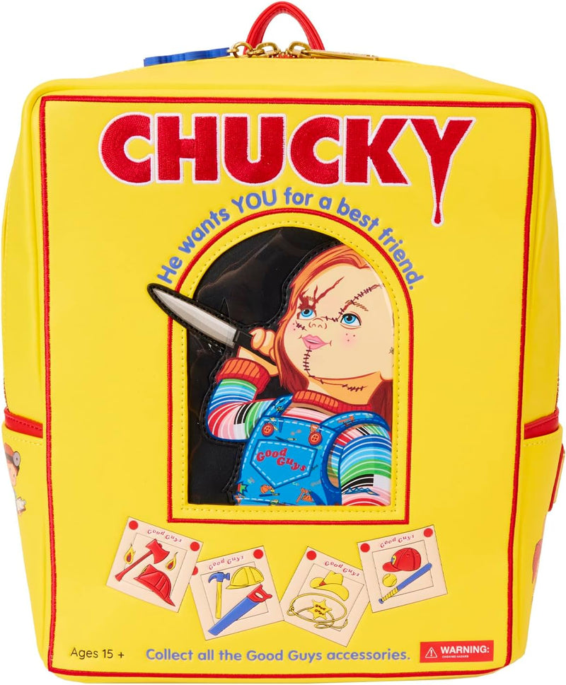 Loungefly- Chucky Good Guys Box Mini Backpack