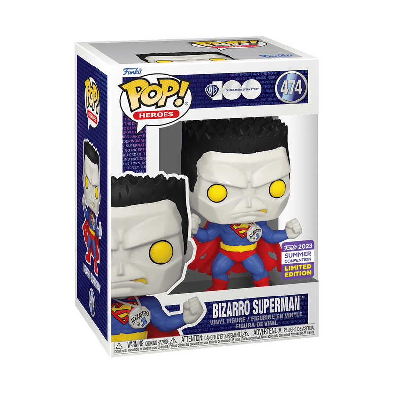 DC COMICS POP! BIZARRO SUPERMAN #474