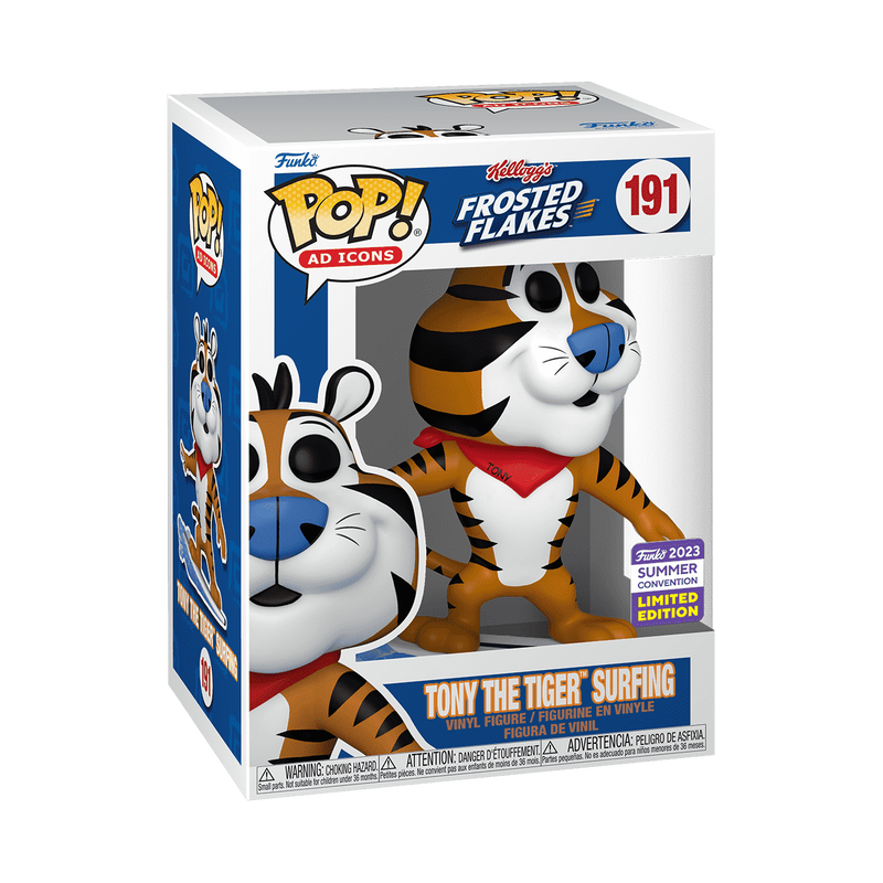 KELLOGG'S POP! TONY THE TIGER SURFING #191