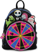 Loungefly Disney Nightmare Before Christmas Oogie Boogie Wheel Backpack