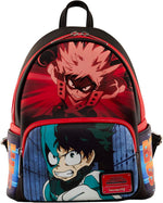 Loungefly My Hero Academia: Deku vs. Kacchan Collection Mini-Backpack