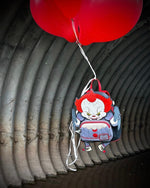 Loungefly IT Pennywise Cosplay Womens Double Strap Backpack
