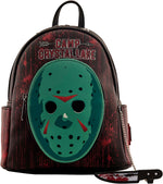 Loungefly Halloween: Friday the 13th Jason Cosplay Glow in the Dark Mini-Backpack