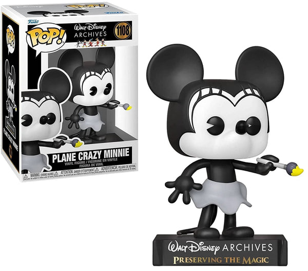 WALT DISNEY ARCHIVES: Plane Crazy Minnie #1108