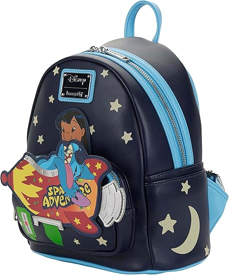 Loungefly Disney Lilo and Stitch Space Adventure (Glows in the Dark) Backpack