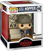 Funko Pop! Deluxe: Stranger Things Build A Scene - Hopper, Amazon Exclusive