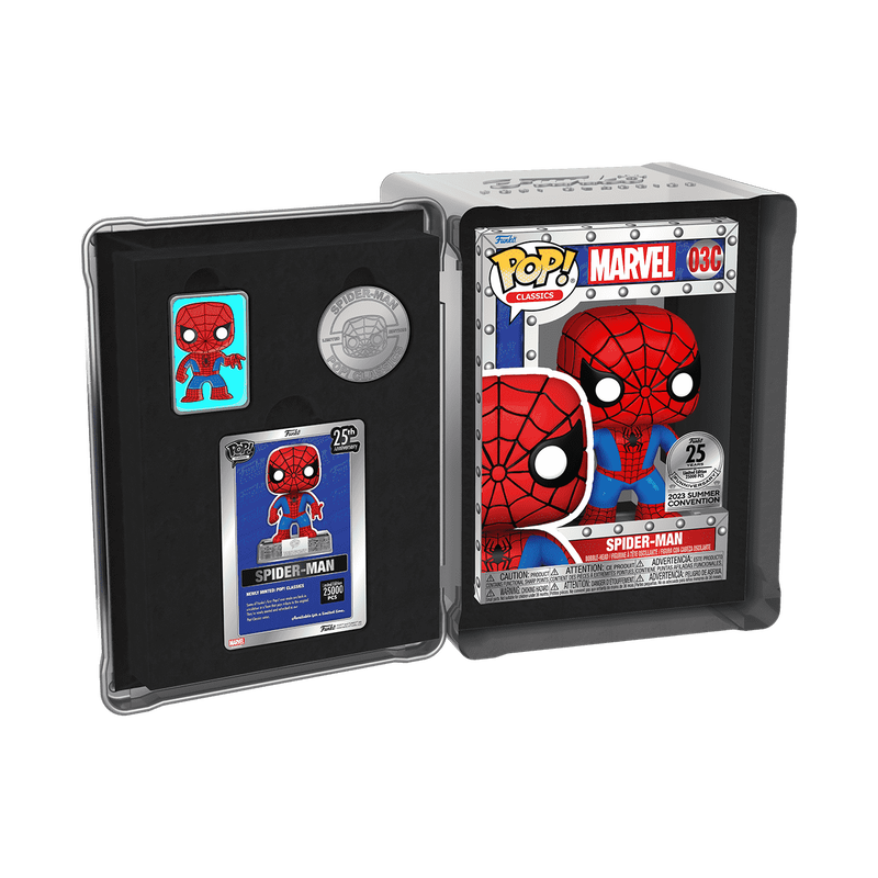 Marvel Pop! Classics Spider-Man Funko 25th Anniversary #03C