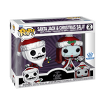 Disney Pop! Santa Jack & Christmas Sally (Diamond) 2-Pack Funko Exclusive