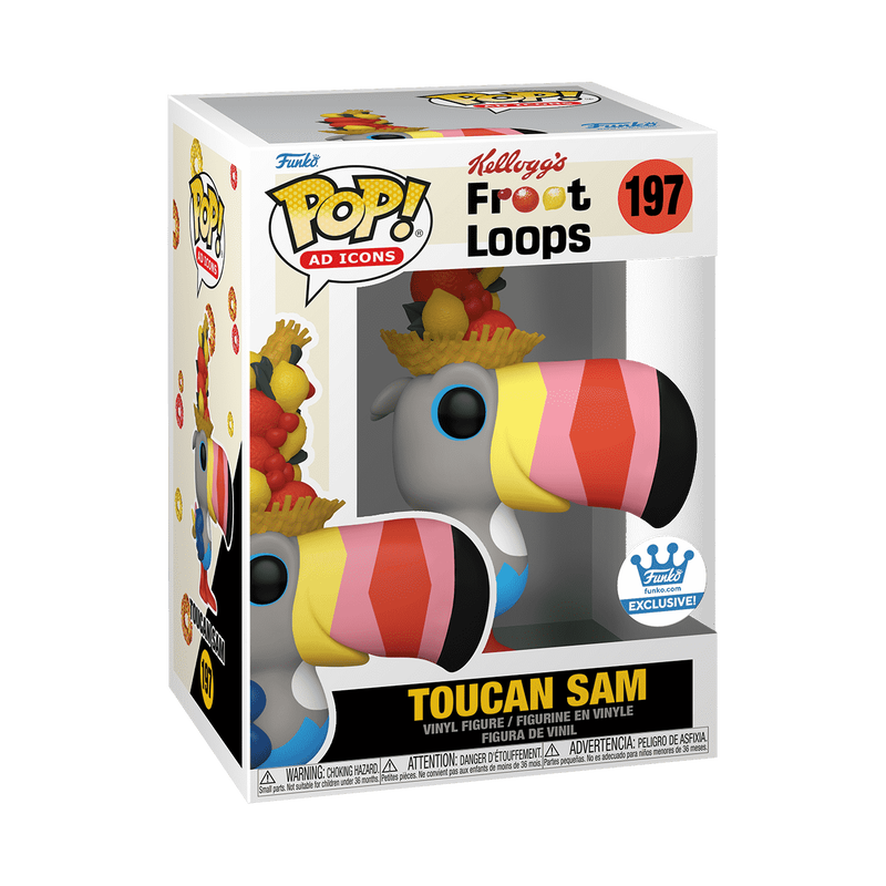 KELLOGG'S POP! TOUCAN SAM WITH FRUIT HAT #197