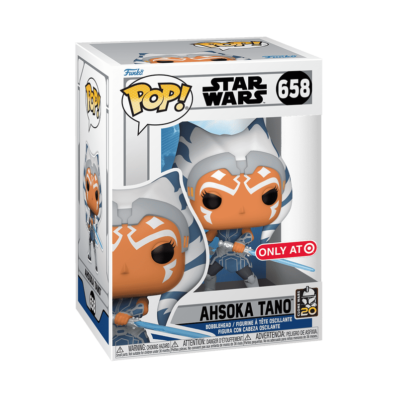 Star Wars Pop! Ahsoka Tano w/Lightsaber #658