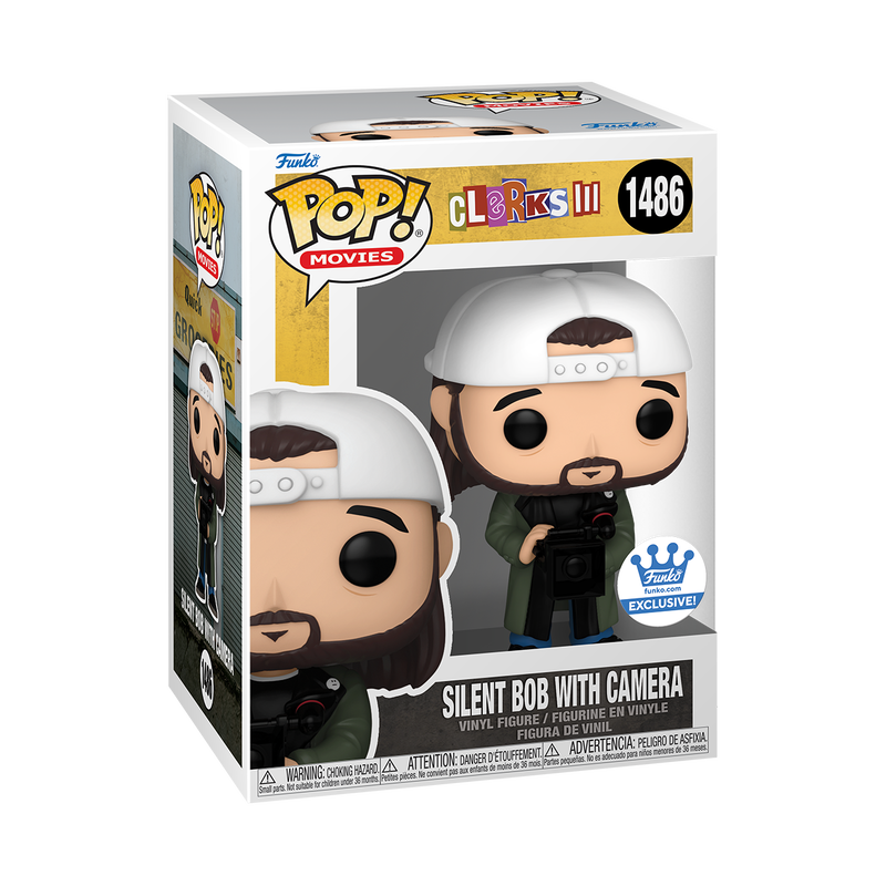 CLERKS POP! SILENT BOB WITH CAMERA #1486