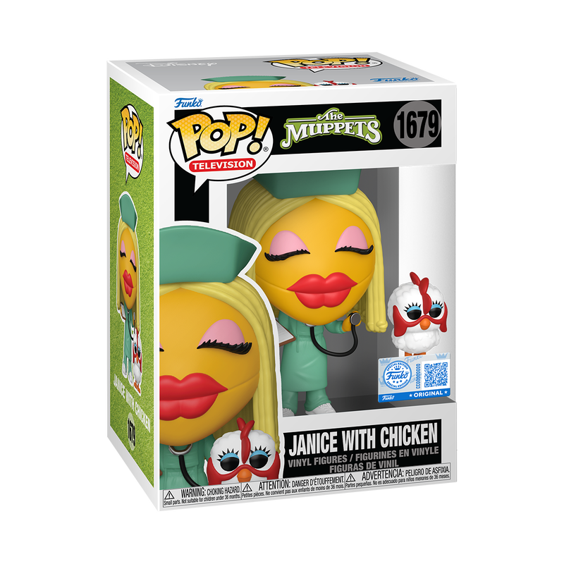 Disney Pop! & Buddy Janice with Chicken #1679