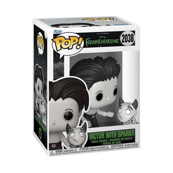 Frankenweenie Victor with Sparky Funko Pop! Vinyl Figure and Pop! Buddy #2038