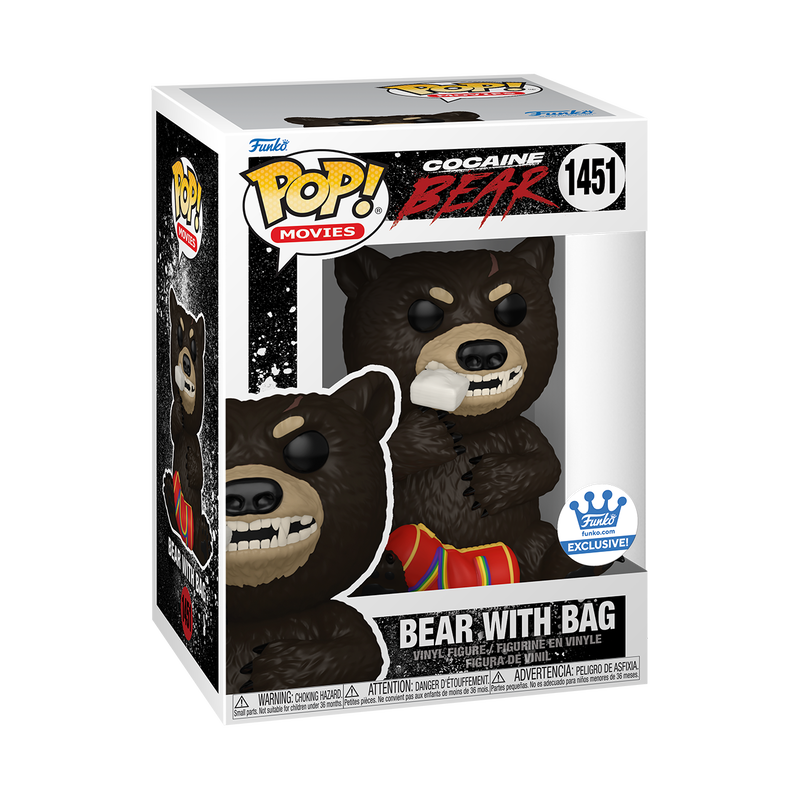 Cocaine Bear w/bag (Funko Exclusive) #1451