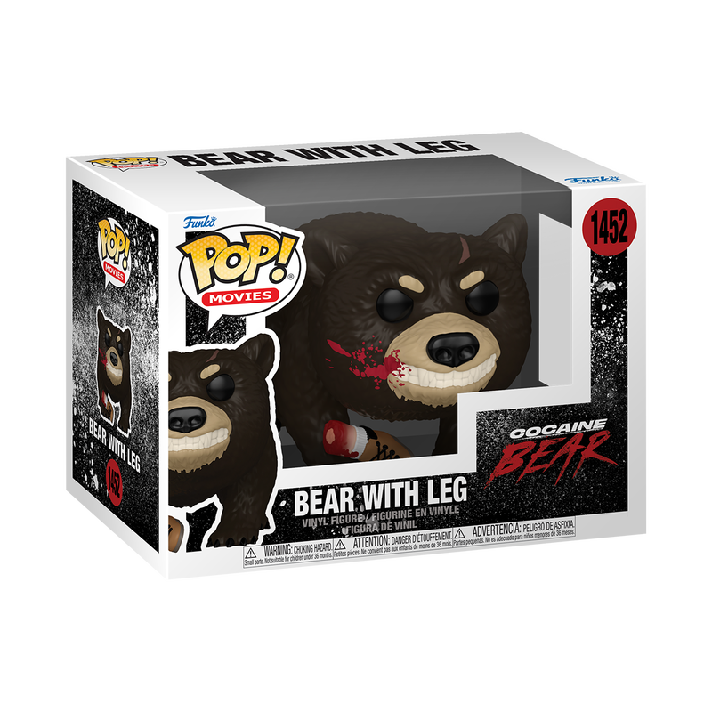 Cocaine Bear - Bear with Leg Funko Pop! Vinyl Figure #1452