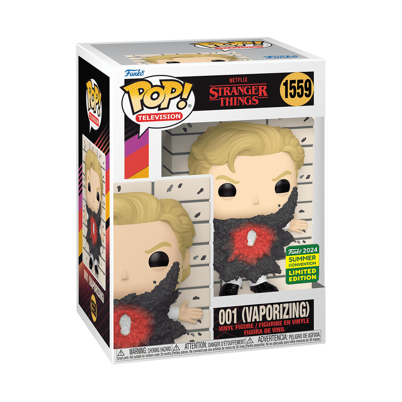 Stranger Things Pop! 001 (Vaporizing) #1559