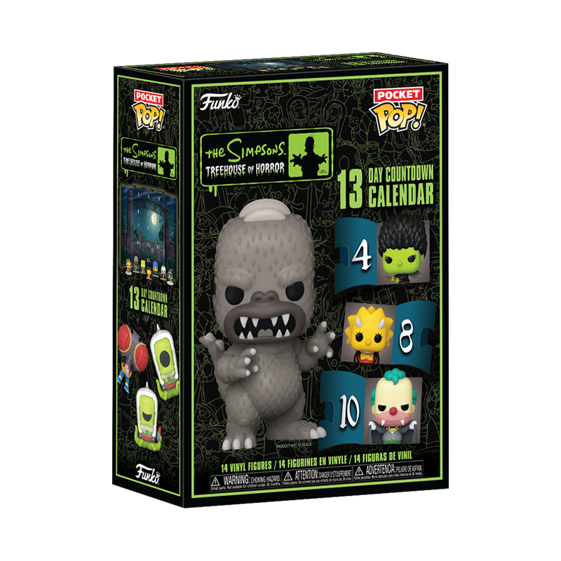 The Simpsons Treehouse of Horror 13-Day Countdown 2024 Edition Funko Advent Calendar