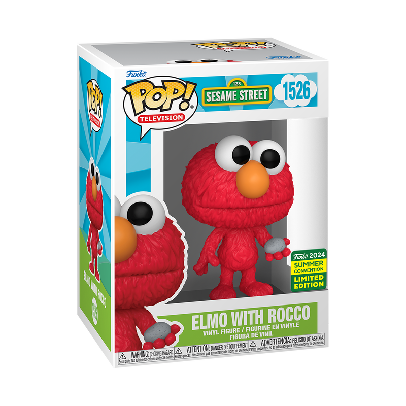 Sesame Street Funko Pop! Elmo with Rocco #1526