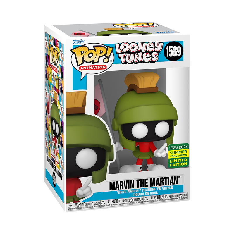 Looney Tunes Funko Pop! Marvin the Martian with Martian Flag #1589