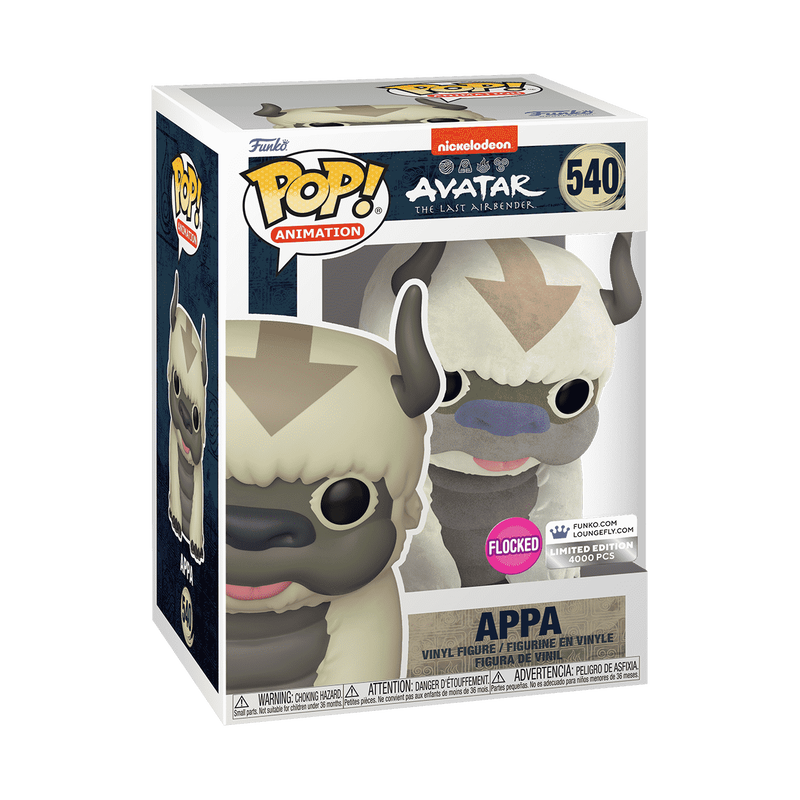 Limited Edition Avatar: The Last Airbender Appa Pop! Flocked #540