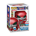 Sonic The Hedgehog Pop! Metal Knuckles (Toy Tokyo NY 2024 Sticker) #1015