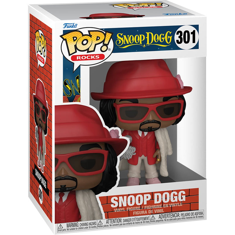 Snoop Dogg with Fur Coat Funko Pop! Vinyl Figure #301