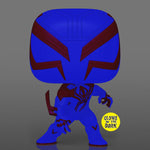 Spider-Man: Across the Spider-Verse Spider-Man 2099 Glow-in-the-Dark Pop! Vinyl Figure (EE Exclusive) #1267