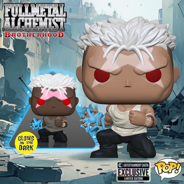 Fullmetal Alchemist: Brotherhood Scar Glow-in-the-Dark Funko Pop! Vinyl Figure(EE Exclusive) #1486