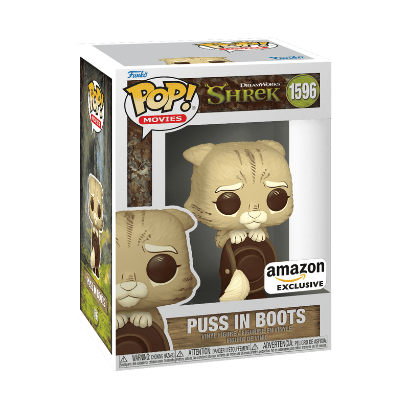 Shrek Pop! Puss in Boots (Sepia) #1596