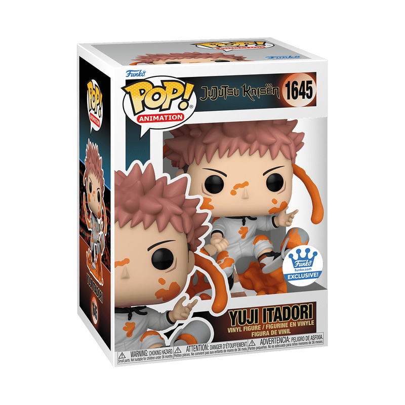 Jujutsu Kaisen Pop! Yuji Itadori with Paint Can #1645
