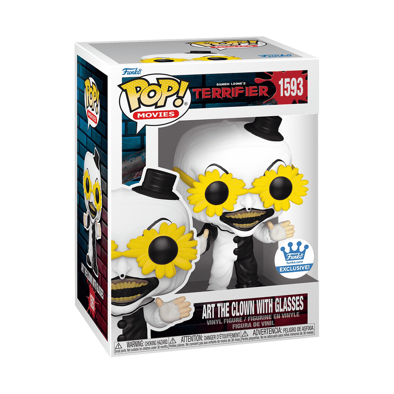 Terrifier Pop! Art the Clown with Glasses #1593
