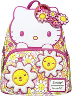 Loungefly Sanrio Hello Kitty Floral Cosplay Womens Double Strap Backpack