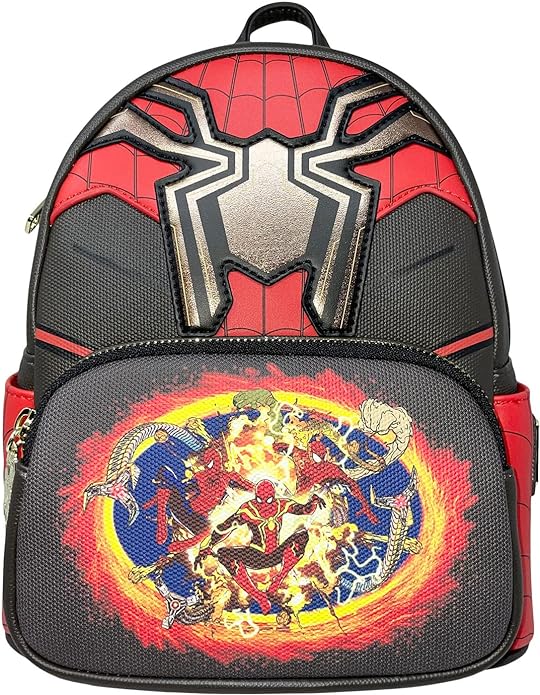 Spider-Man No Way Home Marvel Comics Cosplay Womens Double Strap Shoulder Backpack