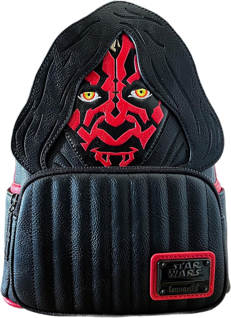 Loungefly Star Wars Darth Maul Cosplay Double Strap Shoulder Bag Mini Backpack