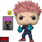 Jujutsu Kaisen Yuji Itadori Divergent Fist Glow-in-the Dark Funko Pop! #1376 - AAA Anime Exclusive