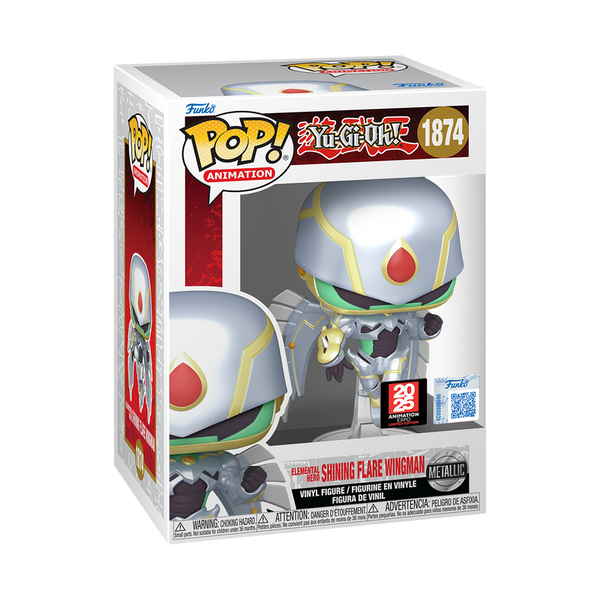 Yu-Gi-Oh! Pop! Elemental Hero Shining Flare Wingman (Metallic) #1874