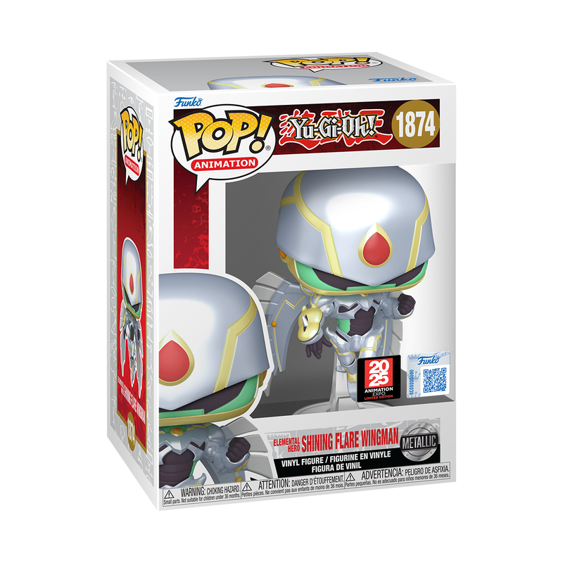Yu-Gi-Oh! Pop! Elemental Hero Shining Flare Wingman (Metallic) #1874