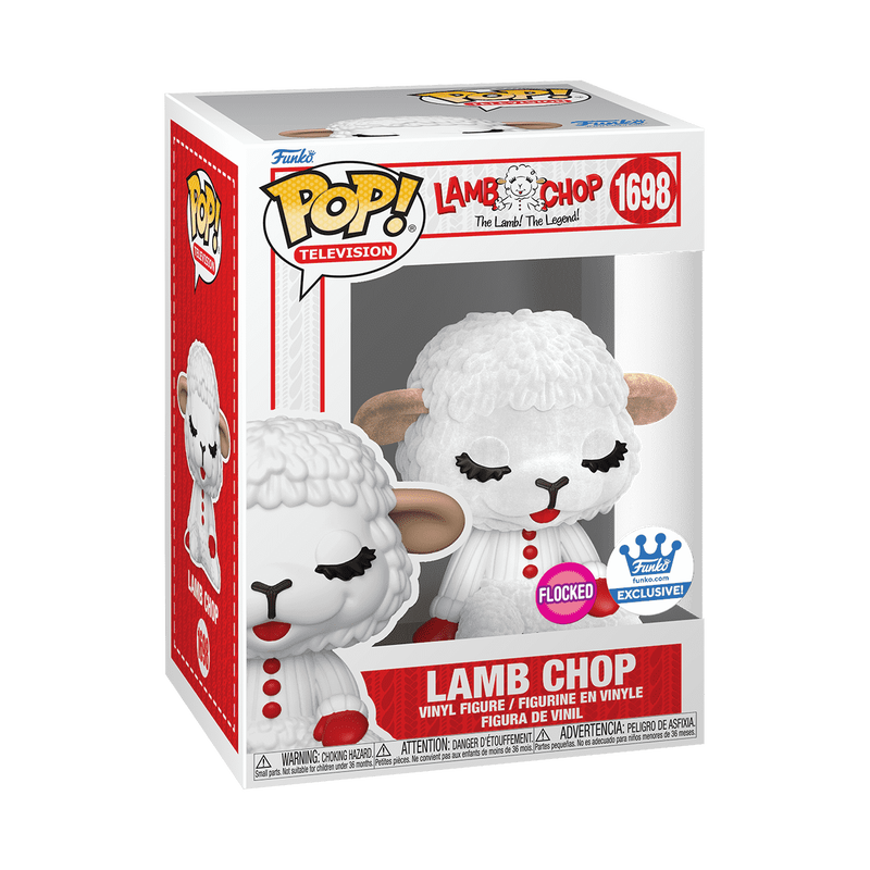 Lamb Chop Pop! Lamb Chop (Flocked) #1698
