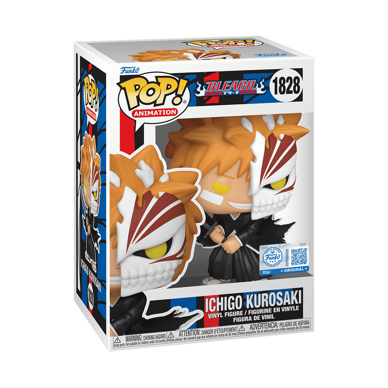 Bleach Pop! Ichigo Kurosaki (Half Mask) #1828